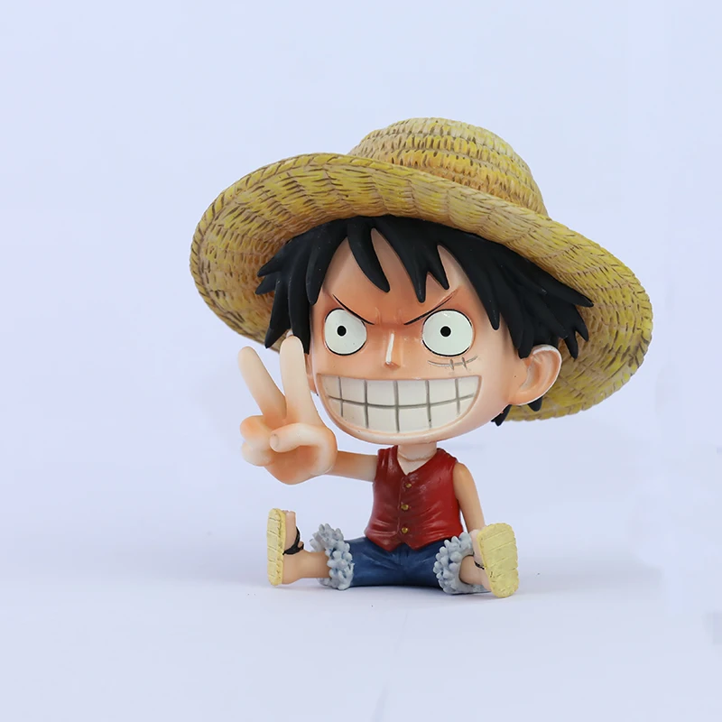[Лучшее] Аниме One Piece Luffy and многожильный старый корабль сцены экшн фигурка модель