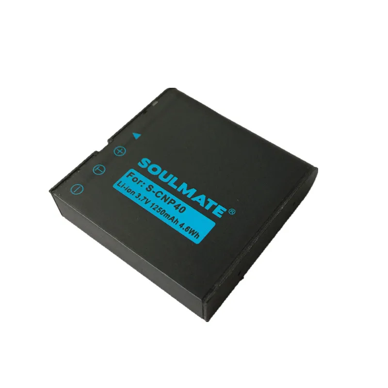 SOULMATE NP-40 литиевые аккумуляторы CNP-40 батареи для цифровой камеры CNP40 Casio EX-Z30 Z40 Z50 Z55