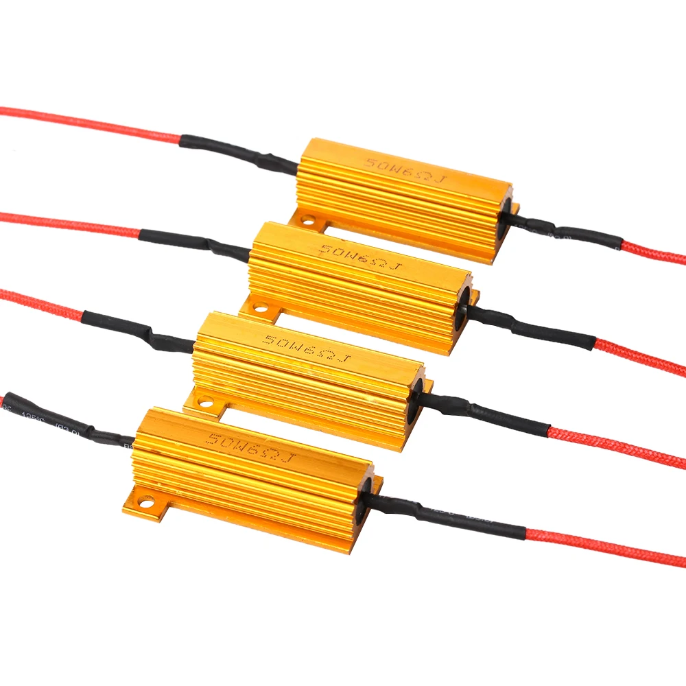 1 шт. в упаковке 50W 6ohm нагрузочный резистор исправление ошибок Поворотная