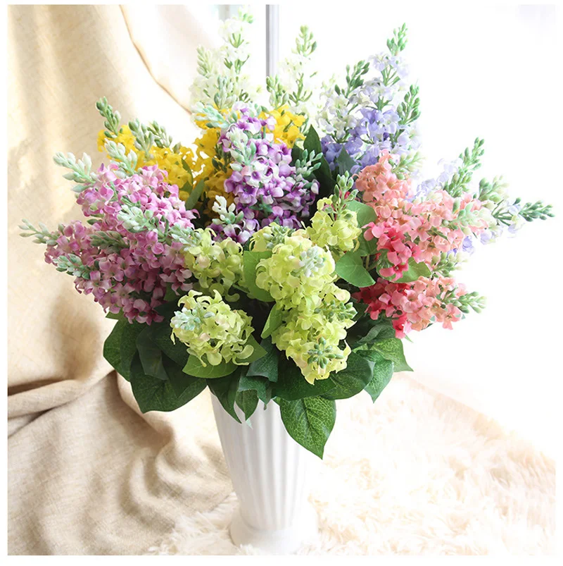 

Искусственные цветы, гиацинт, поддельный шелк, искусственный цветок, свадьба, день рождения, свадьба, цветочное украшение для дома
