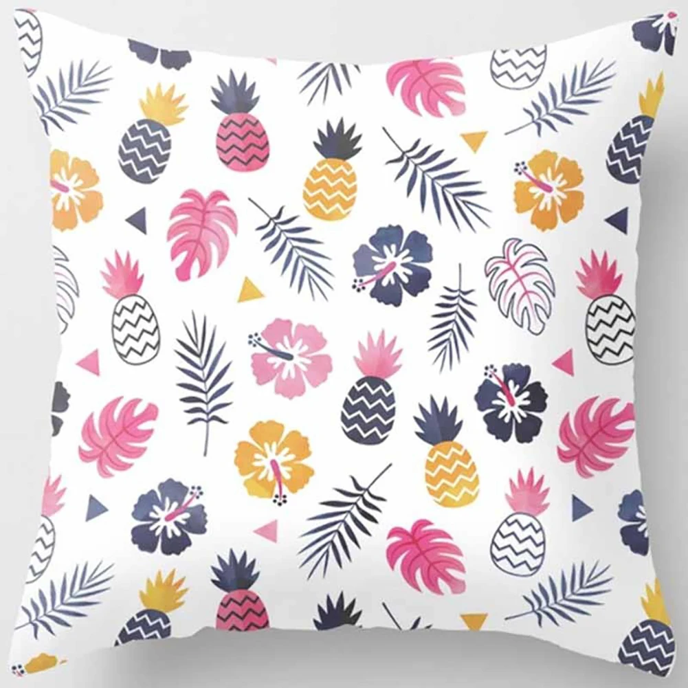 

Pineapple Fruit Throw Pillow Case Sofa Bed Home Car Decor Cushion Cover