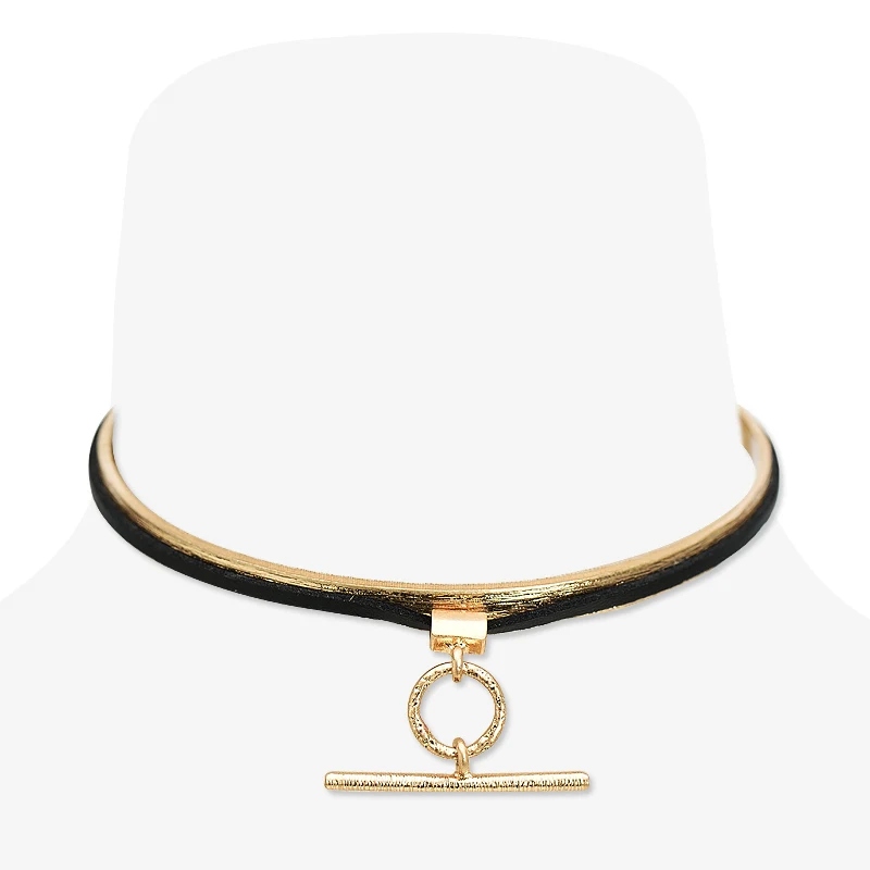 Женское Ожерелье-чокер из цинка ожерелье под античное золото Готическая цепочка