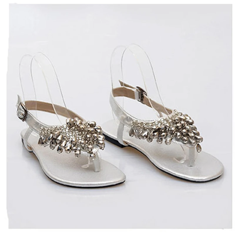 Женские Босоножки на каблуке обувь с пряжкой buckle strap flats черные золотые