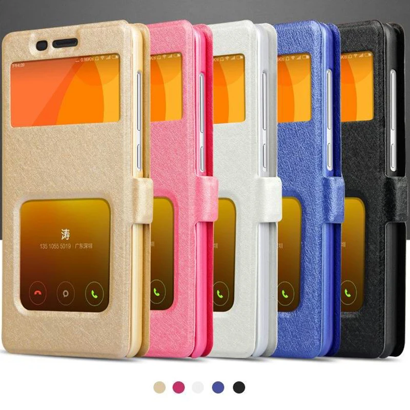 Флип чехол для Xiaomi Redmi 4X case 4 х быстрый ответ Вид из окна кожаный redmi Pro|case for xiaomi|phone