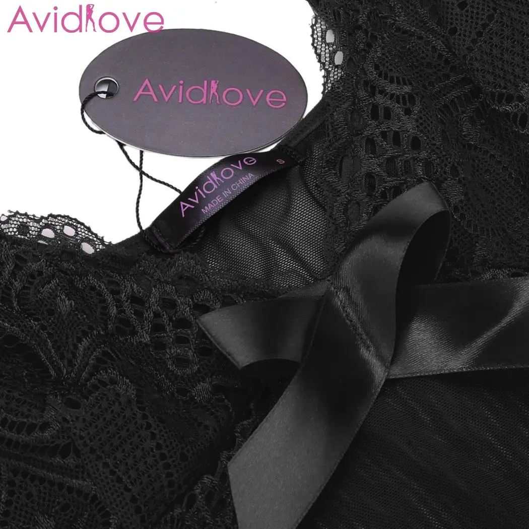 Avidlove Для женщин сексуальное нижнее белье женское Эротические костюмы Babydoll ремни