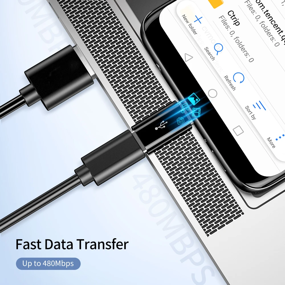 KISSCASE USB Type-C разъем для Micro оригинальный дизайн Женский конвертер Huawei P30 Pro Lite Xiaomi
