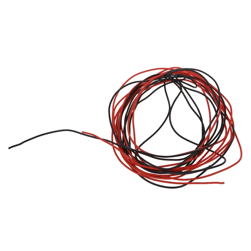 2x3 м 20 Калибр и 22 AWG силиконовый резиновый провод кабель красный черный гибкий |