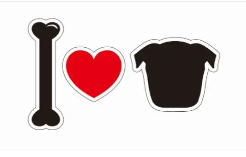

Флаги i love pugs 3x5 футов с любым цветом, баннер с текстом