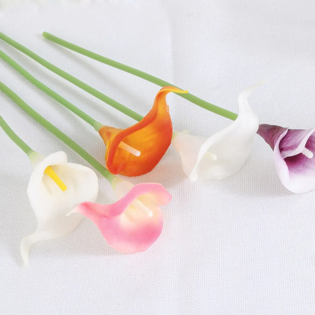 Искусственный цветок Лилия искусственный для свадебной вечеринки украшение