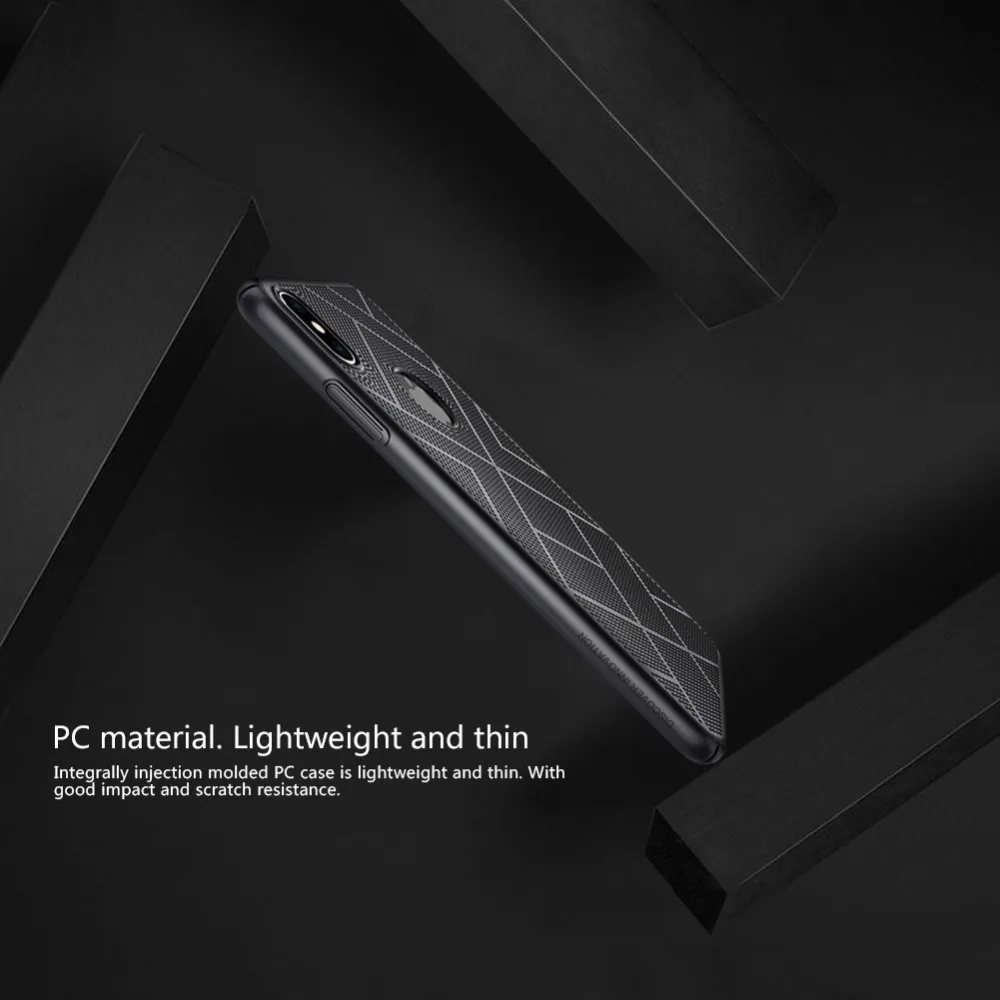 NILLKIN Air Чехол для Apple iphone XR теплорассеивающий ПК жесткий пластиковый чехол для телефона для iphone XS Max чехол для телефона house