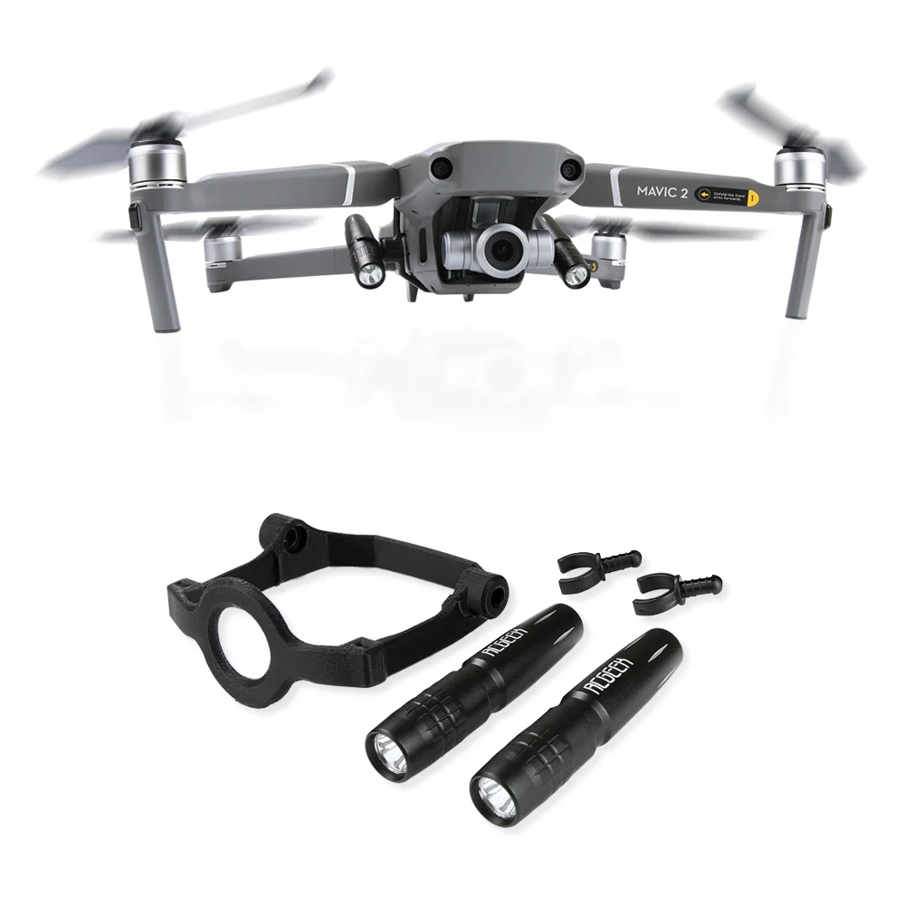 Mavic 2 серии светодиодные мигающие лампы ночной воздушный световой сигнал лампа