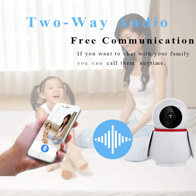 Беспроводная камера видеонаблюдения 1080P Wi Fi PTZ поддержка Onvif H.264 инфракрасный