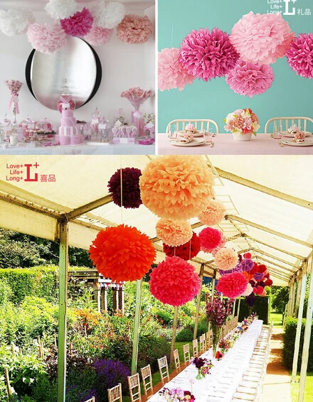 50 шт. декоративные бумажные помпоны 6 дюймов 15 см|flower paper ball|flower ball centerpiecesflower bouquets |