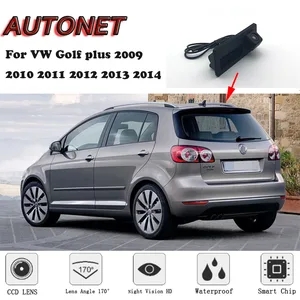Камера заднего вида с ручкой для багажника автомобиля, для Volkswagen VW Golf plus 2009 2010 2011 2012 2013 2014
