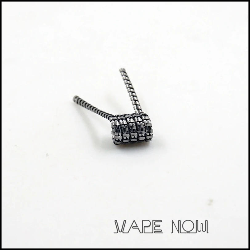 10 штук кор. RDA готовые катушки HJS лестница 0.25ohm нагревательное сопротивление для