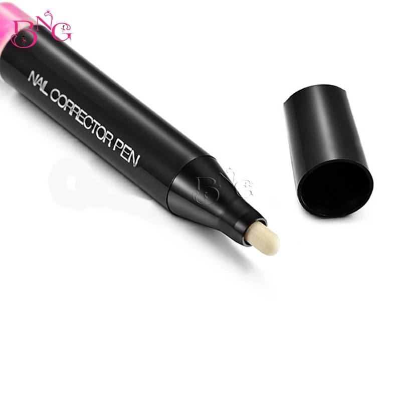 Ручка для удаления лака ногтей BNG 2 шт./лот с 3 сменными наконечниками маникюра