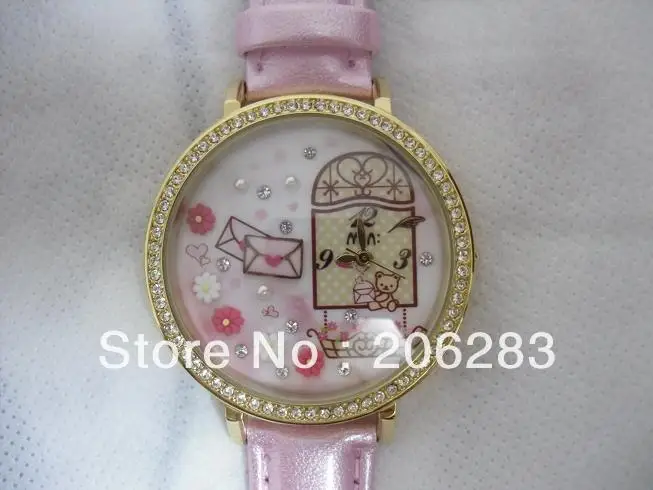 

MN1052 Fashion originality MINI watch 3D envelope watch DIY women watch 1pc+free shipping