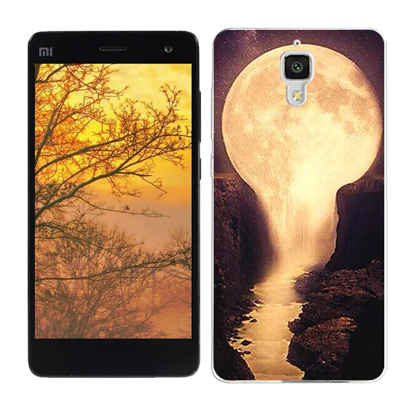 26 Мягкий силиконовый чехол для Xiaomi mi 4 чехол Обложка для Xiaomi mi 4 принципиально бобы цветной термопластический защитный чехол для телефона крепление для спортивной камеры Xiao mi M4 Coque - Цвет: 26