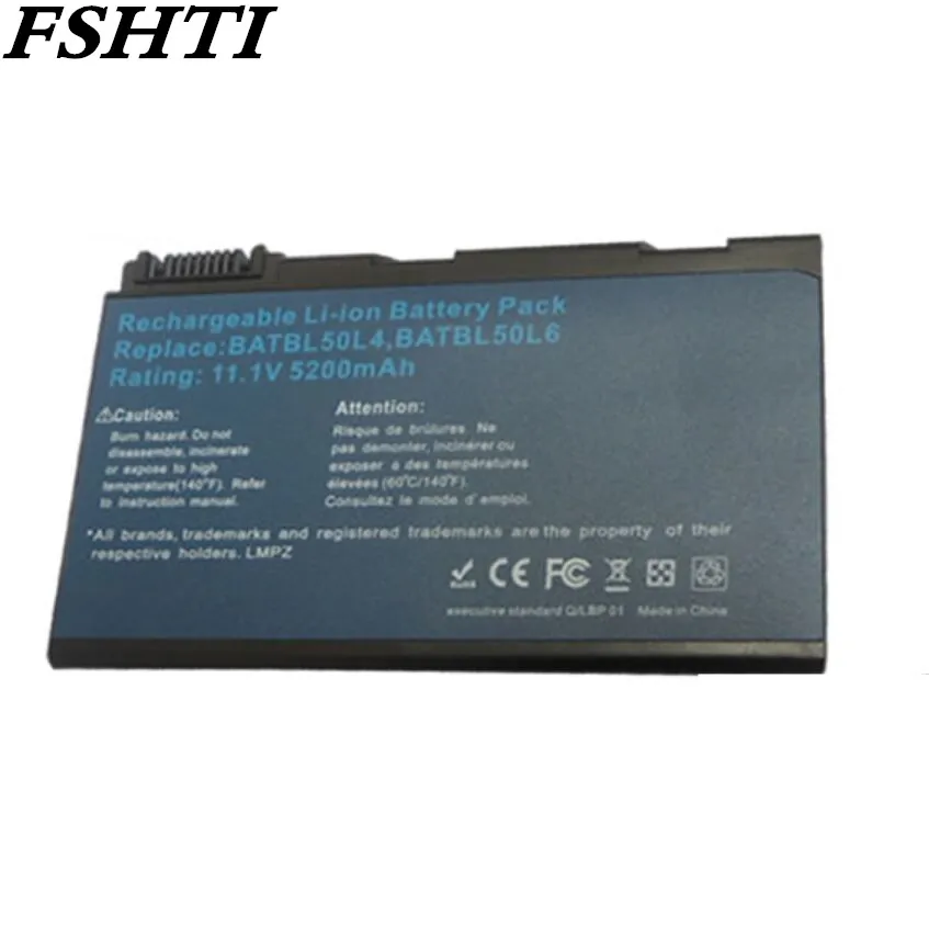 Аккумулятор BATBL50L6 для ноутбуков ACER Aspire 3100 3690 5100 5110 5610 5630 5680 6 ячеек бесплатная