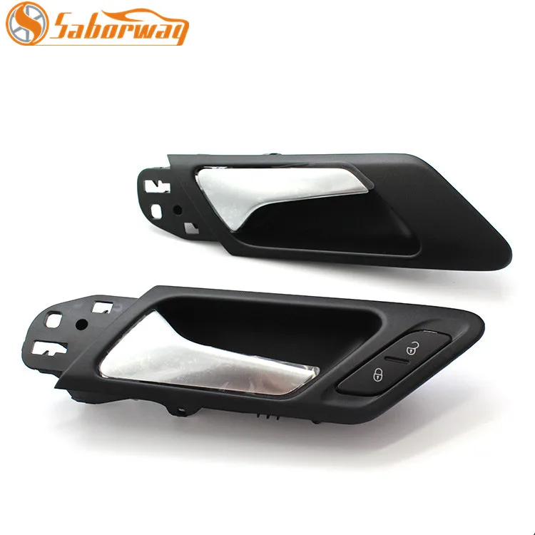 Саборвей хромированная Внутренняя дверь Потяните ручки для гольфа 6 MK6 2009 2014 5KD837113