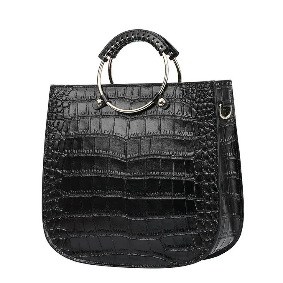 New Fashion Alligator Rristband Women's genuine leather handbag Shoulder bag crossbody bags for Women Messenger Tote | Багаж и сумки