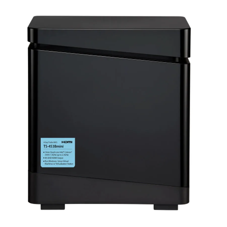 QNAP TS-453Bmini 8G 4-bay бесдисковый nas, nas сервер nfs Сетевое хранилище Облачное хранилище, 3 года гарантии