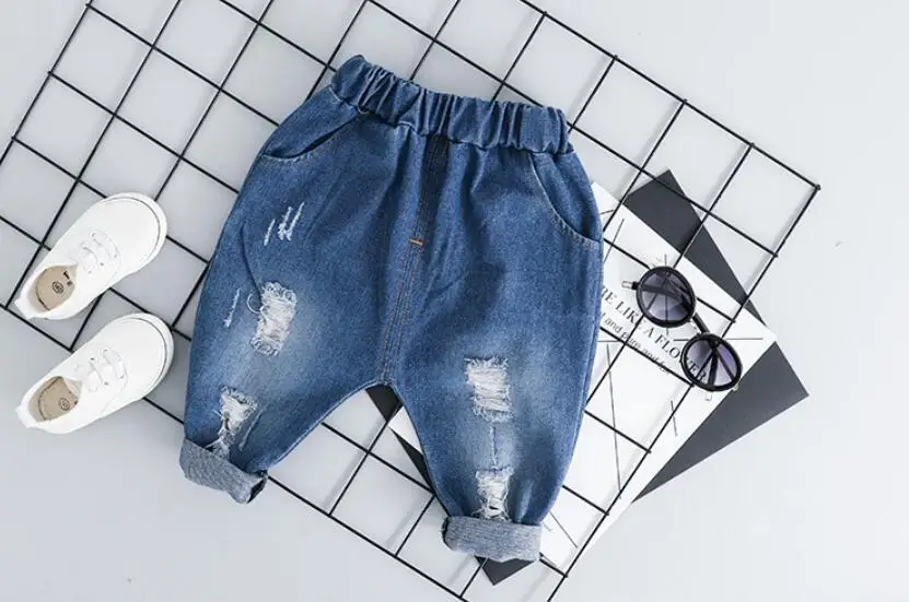 Baby boy clothes spring autumn infant cartoon clothing set baby =T-shirt+jeans pants 2 pcs suit for 0-2 years |