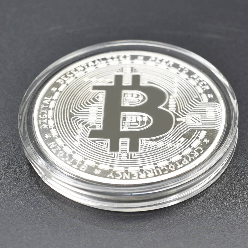 50 шт. Горячая позолоченная Биткоин монета BTC Бит монета физическая криптовалюта металлическая монета