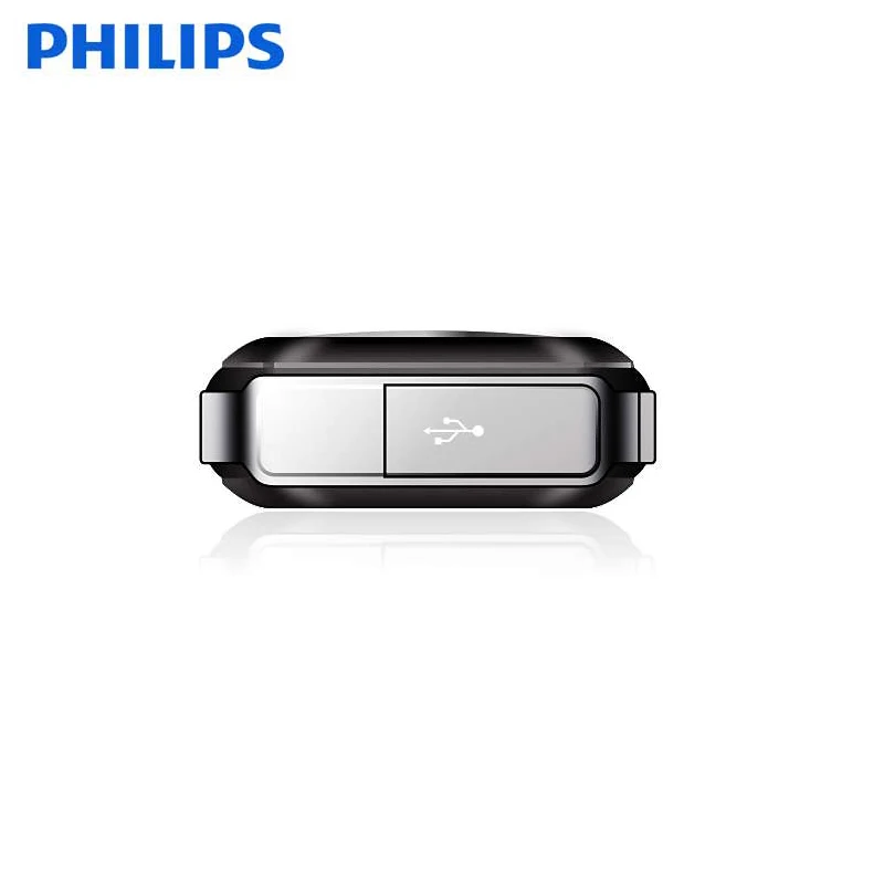 PHILIPS USB Цифровой диктофон 8GB Flash www. Портативное воспроизведение музыки в формате MP3