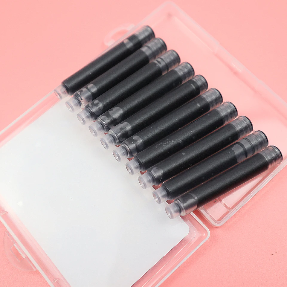 Aihao INK-006 одноразовые нестираемые черные чернила и стираемые синие темно-синие чернила для авторучки капсулы перьевые чернила для ручек заправки