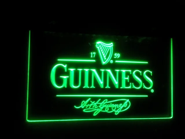B91 Guinness арт пивной бар-Клуб Бар Паб 3d знаки светодиодная неоновая лампа