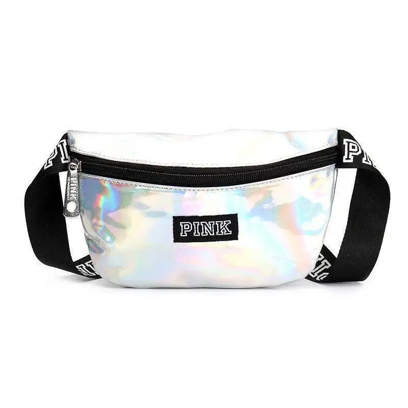 Люксовый бренд для женщин s Fanny Pack блестящая кожа плюшевый пояс талии бум Сумка карман для телефона Женская поясная сумка
