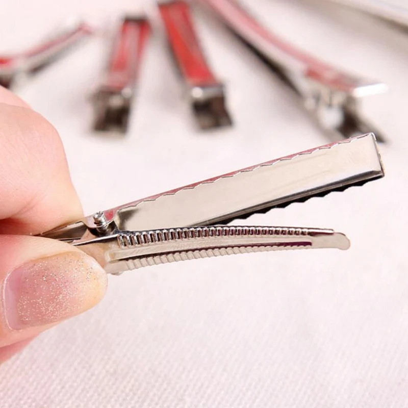 

30pcs White Black Handmade Clips For Wedding Cloth DIY Women Hair Clips Generic Iron X Shirt Trouser Clip 3cm 4cm 4.5cm 5.5cm