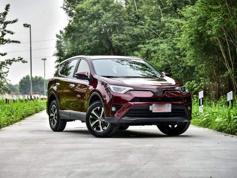 Для Toyota RAV4 2013 хромированная крышка топливного бака газовый короб крышка Накладка панель автомобиля внедорожник аксессуары для укладки