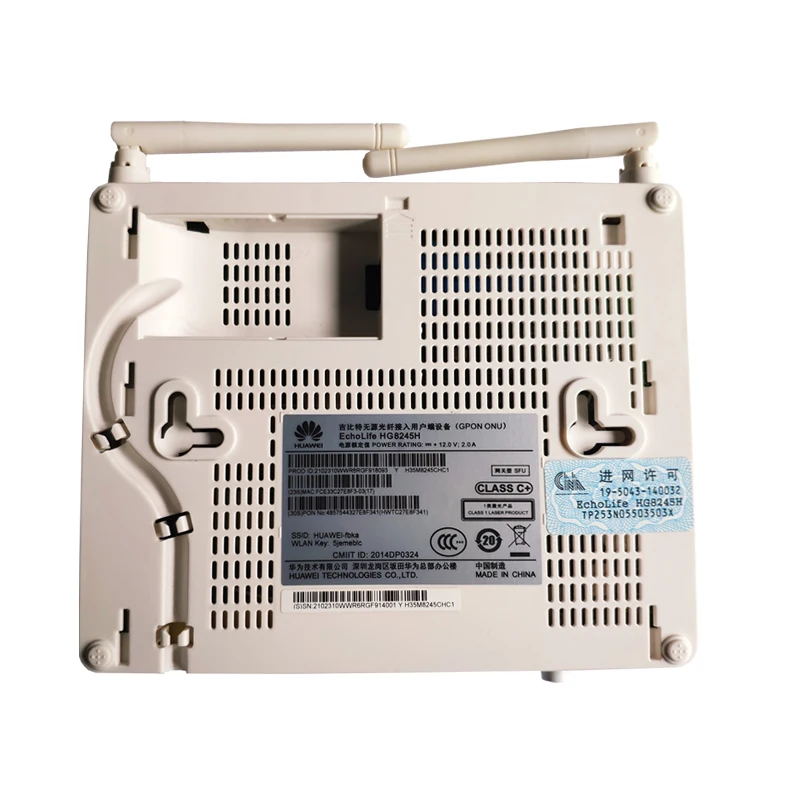 Мазь Хуа Вэй HG8245H Gpon терминал ONU ONT 4GE+ 2POT+ 1USB+ WiFi оптический патч-корд интерфейс волоконно-оптический модем английской прошивкой