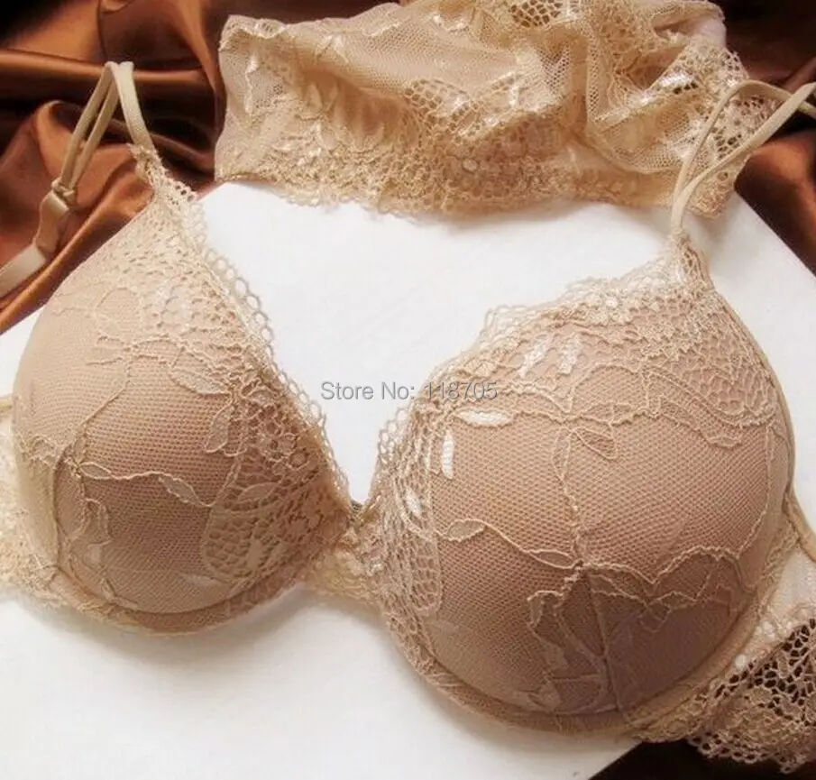 Новые сексуальное нижнее белье женщины бюстгальтер глубокий V кружевной краткий