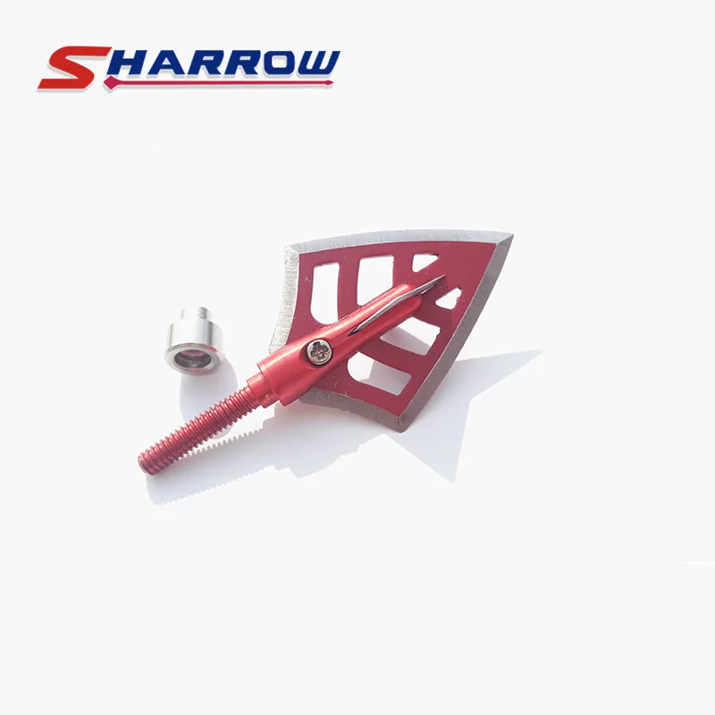 6 шт. лезвие для стрельбы из лука Broadhead 125гр наконечники стрелы стрела нержавеющей