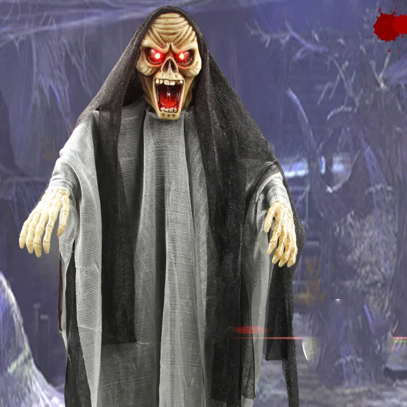 Хэллоуин свойства электрического световой весело анимированные говоря ведьмы