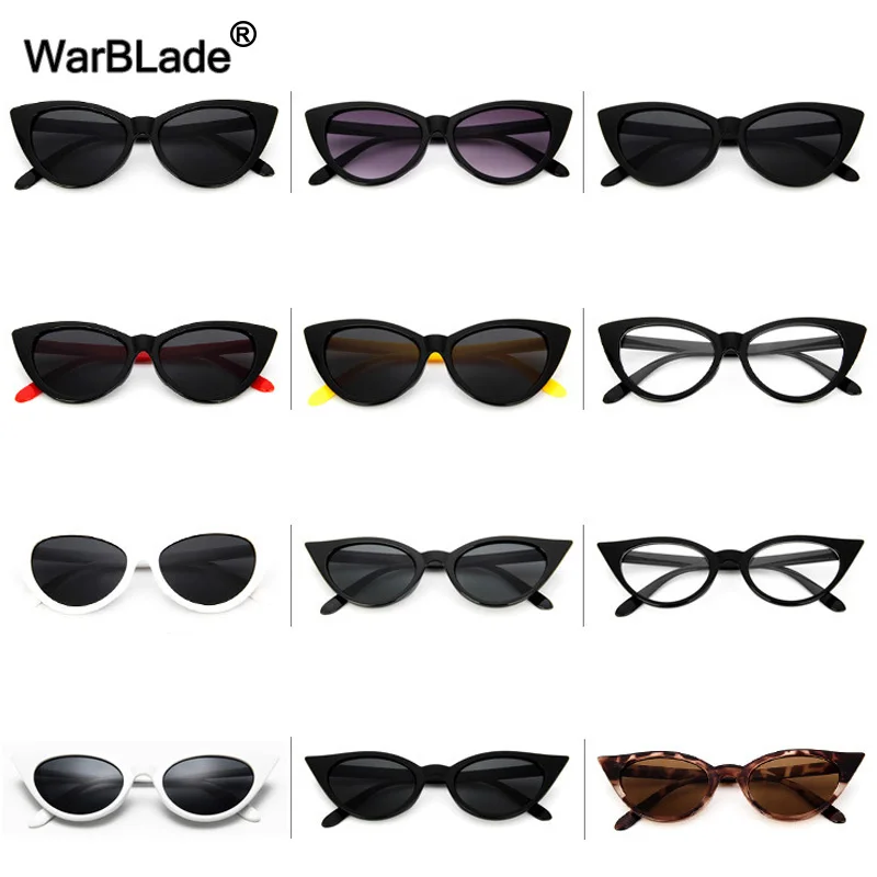 Женские зеркальные солнцезащитные очки WarBLade винтажные брендовые дизайнерские