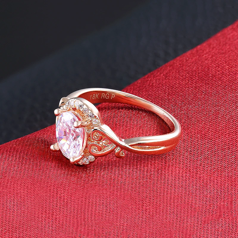 Модные ювелирные изделия Cincin Wanita вечерние Обручальные кольца для женщин