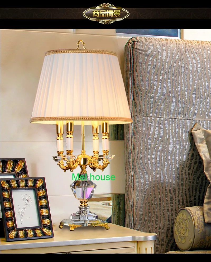 Домашний декор настольная лампа светодиодная с кристаллами для спальни