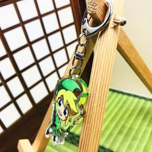 Link Zelda модные аниме акриловые брелки мультяшный брелок подвеска игрушки унисекс