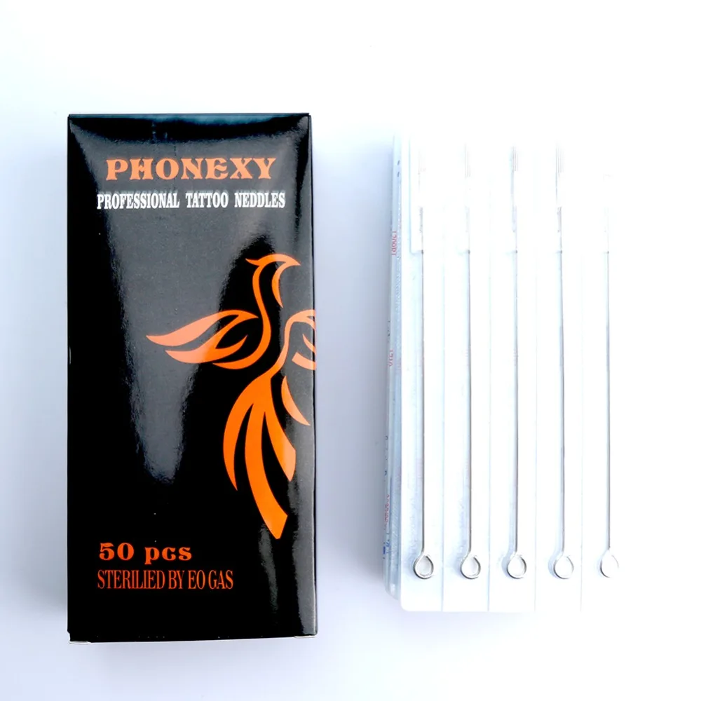 Набор игл для татуировки круглых 3 5 7 9RL 50 шт.|mixed tattoo needles|tattoo needlesdisposable needles |