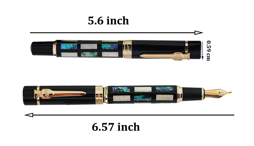 JinHao 650 or 8802 перьевая ручка 0.5MM или 1.0MM каллиграфия авторучка ручка чернильная канцелярия концелярские товары