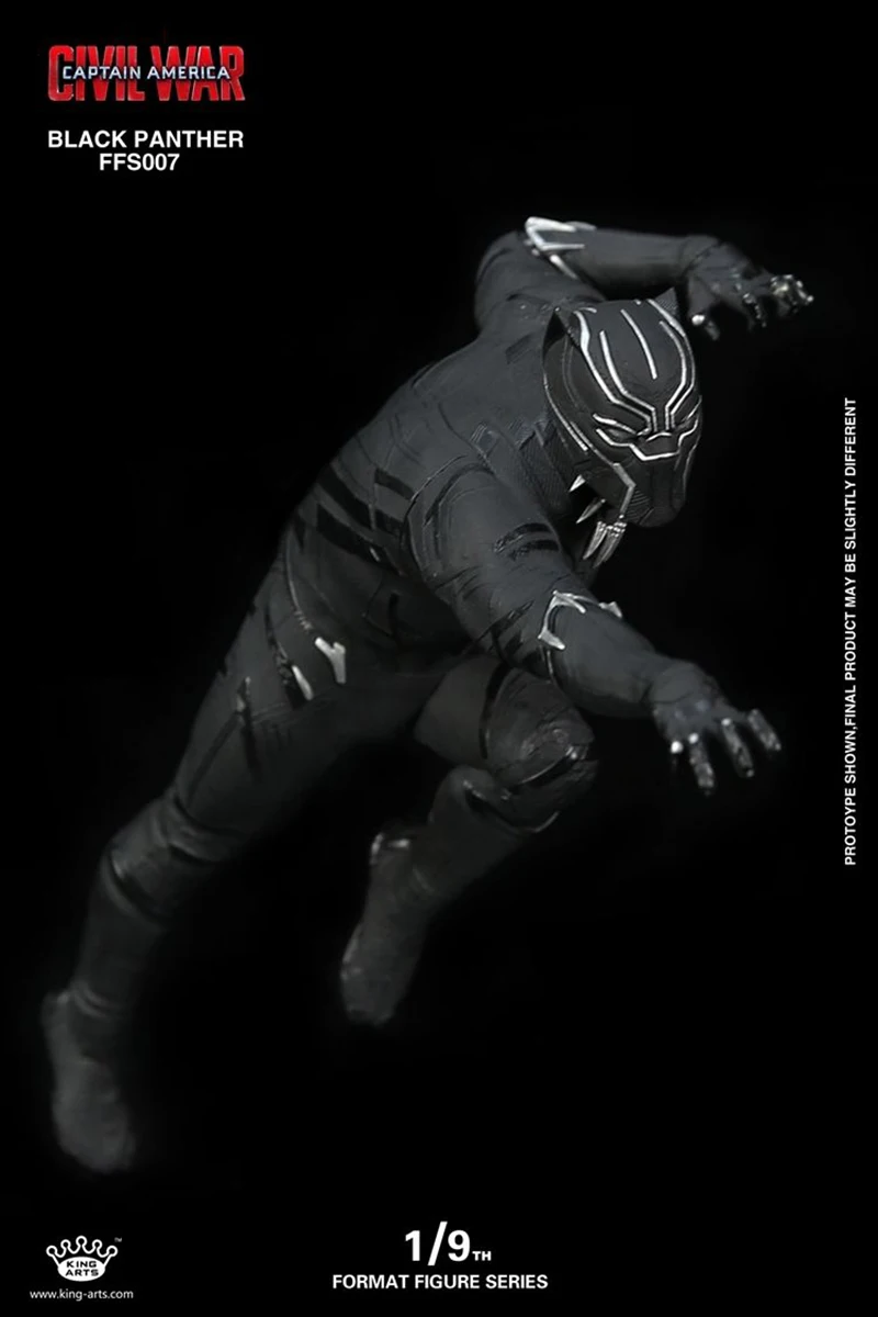 King Arts 1: 9th FFS007 Black Panther формат Коллекционная Фигурка коллекционный Набор фигурок