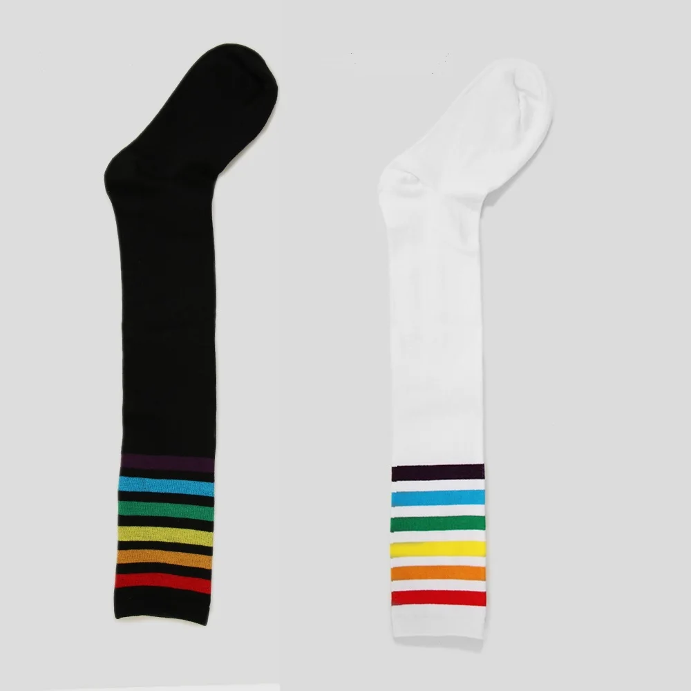 1 пара женские/мужские хлопковые носки выше колена|sell socks|socks fashionsocks stock |