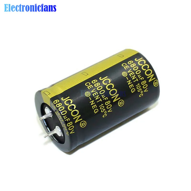 Diymore 80V 6800 uf 30X50mm алюминиевый электролитический конденсатор Высокочастотный