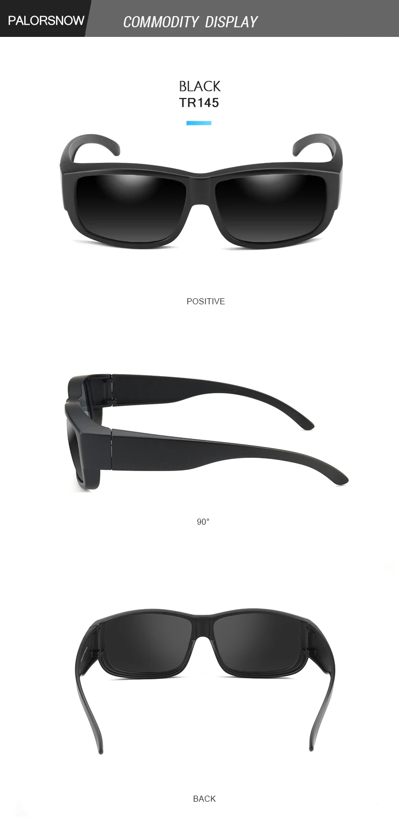 POLARSNOW TR90, поляризационные, подходят для солнцезащитных очков, которые носят очки, UV400, линзы, Прямоугольная оправа, винтажные очки,, для вождения