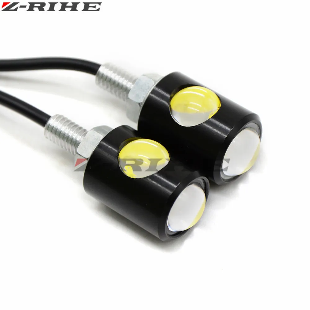 2PCS/Set Universal 12V 12 LED Motorcycle/Motorbike Turn Signal Indicators Blinker Amber Light Lamp Bulb For Honda honda |