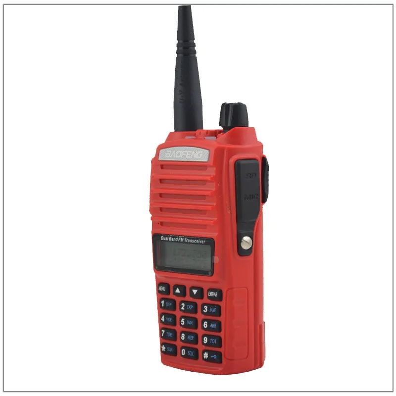 Портативный Baofeng радио UV-82 рация Цвет Красный двухдиапазонный VHF/UHF Ham радио приемопередатчик Baofeng UV82 w/Бесплатный наушник